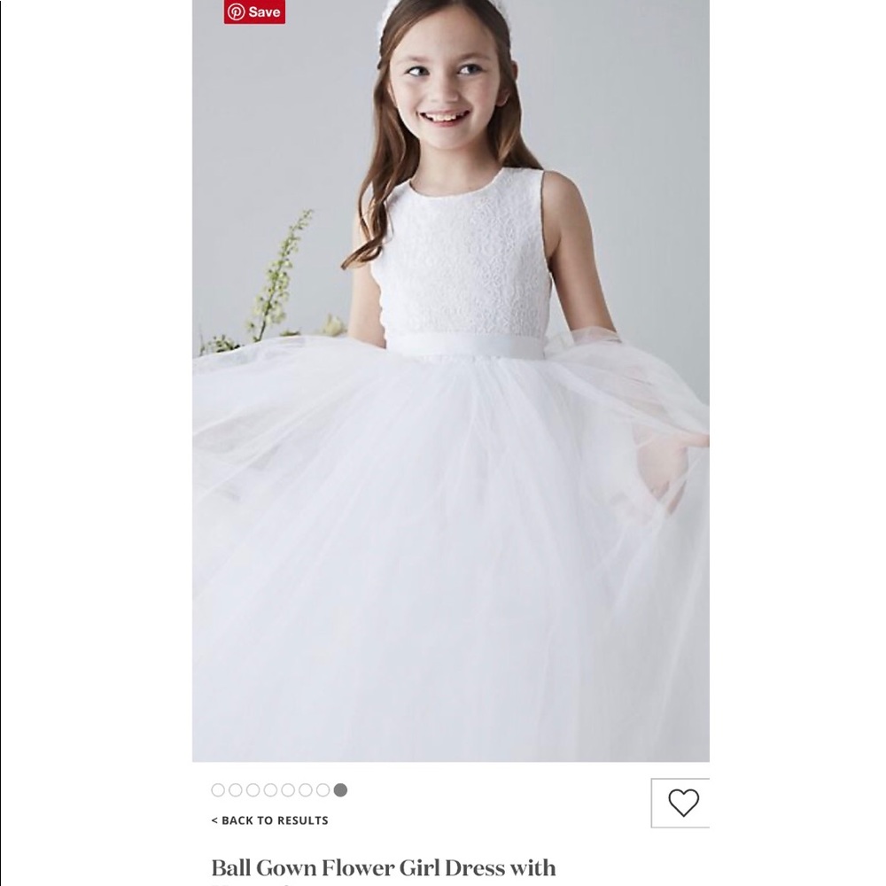 Flower girl dress
